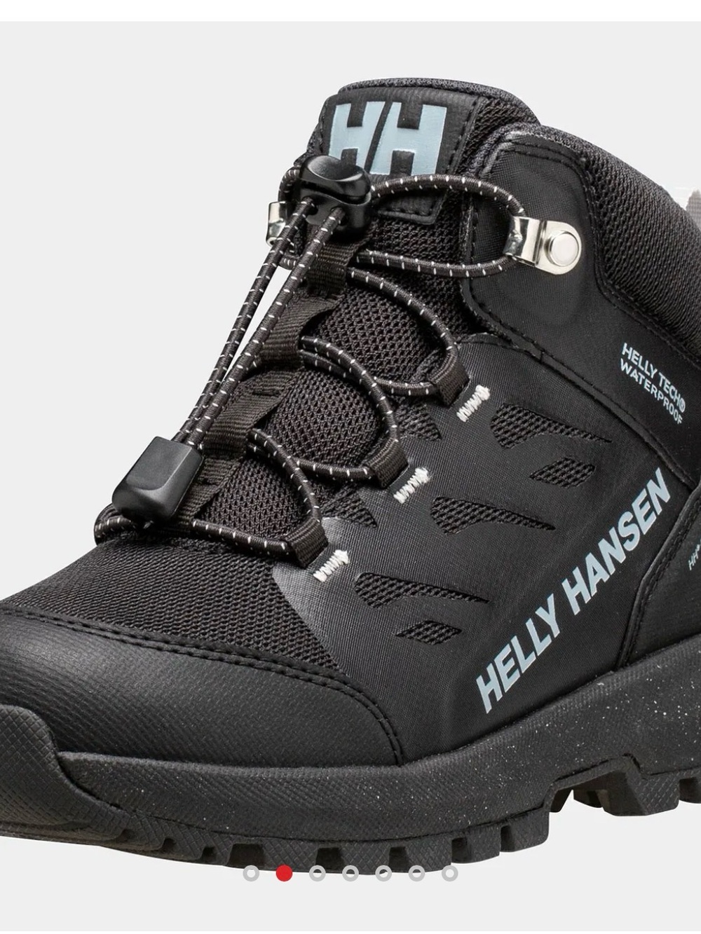 Helly Hansen Toddler Black and White Waterproof Marka Hiking Boot HT